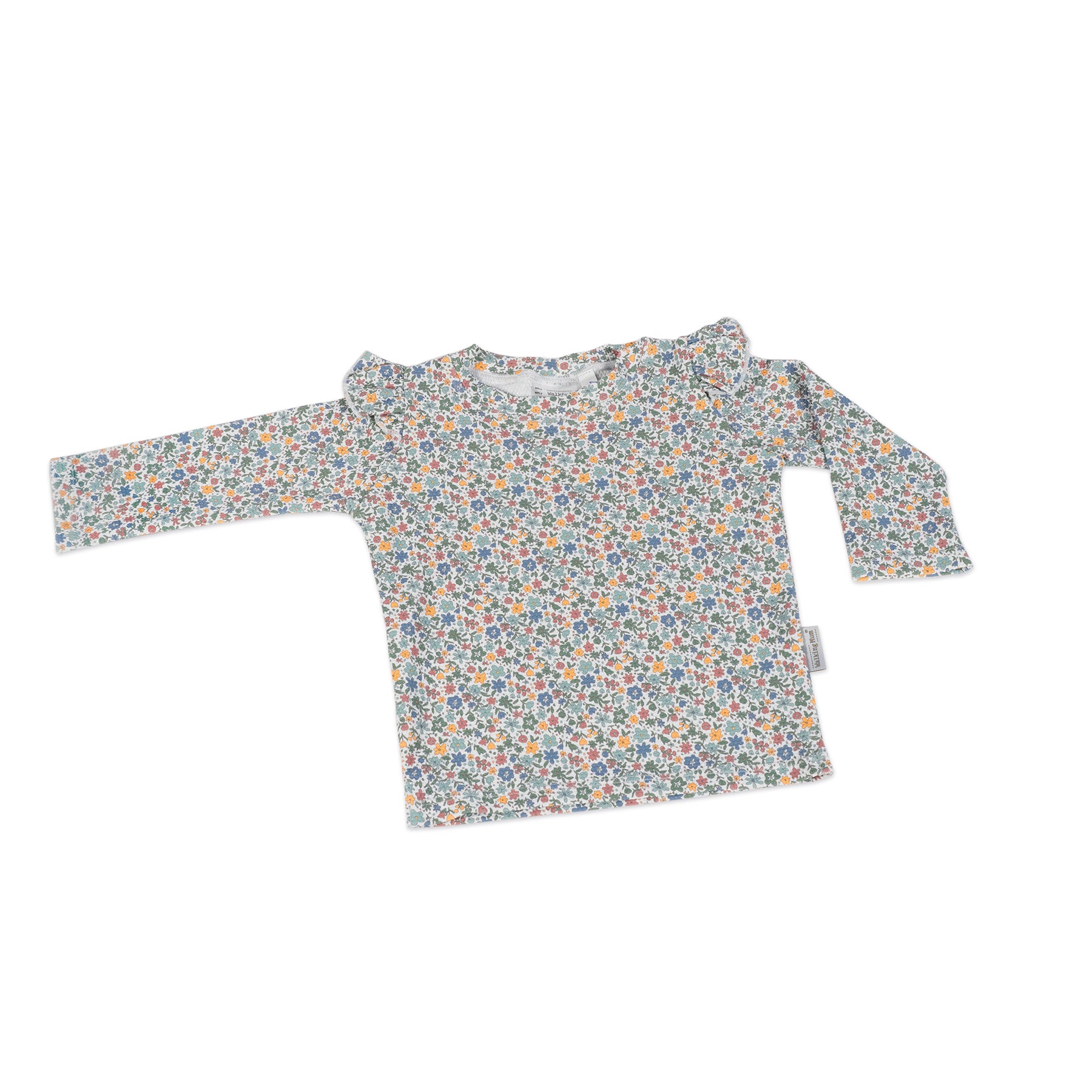 Walking Mum Camisola Anti-UV Flowers T/S (9-12 m)