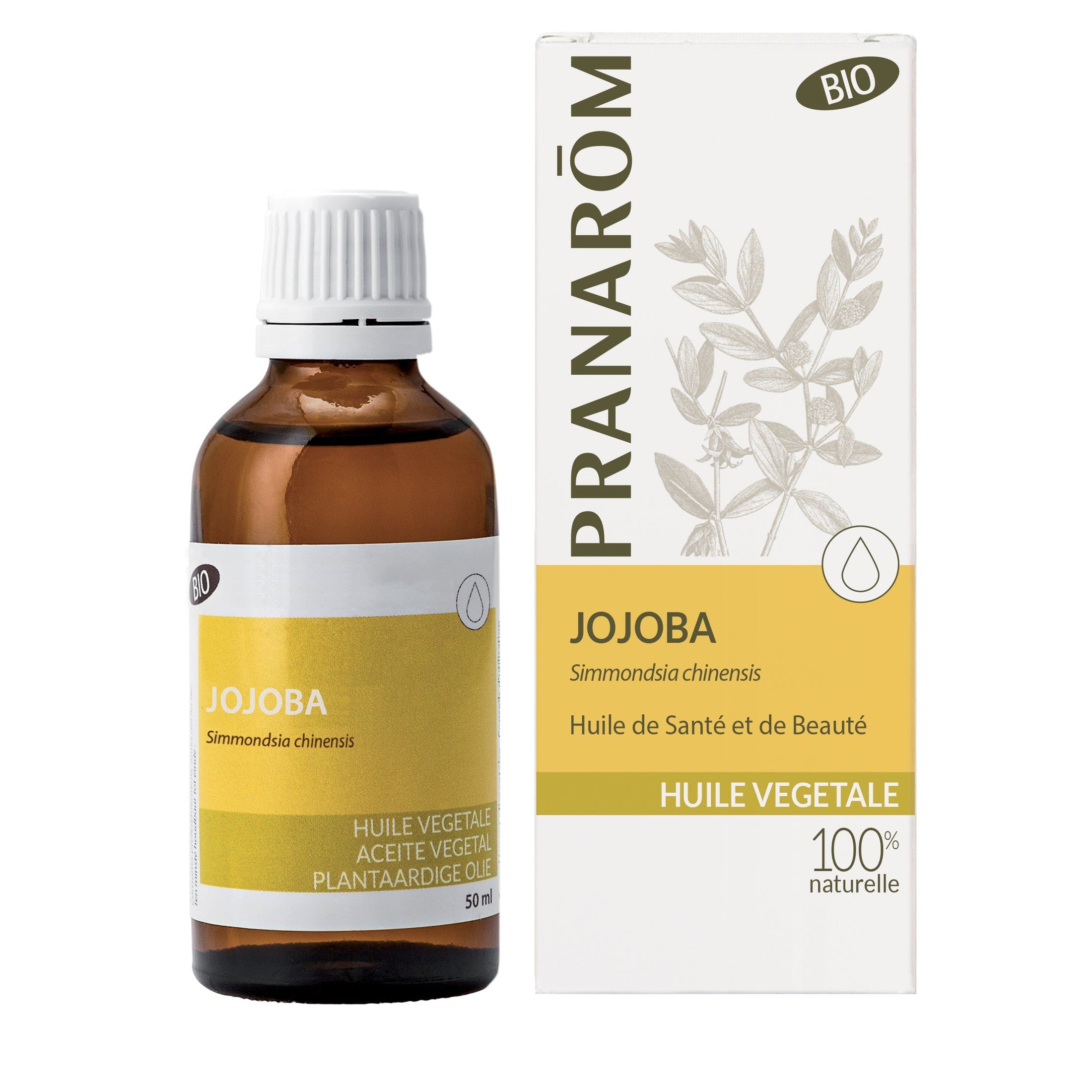 Pranarom Óleo Vegetal Jojoba 50mL