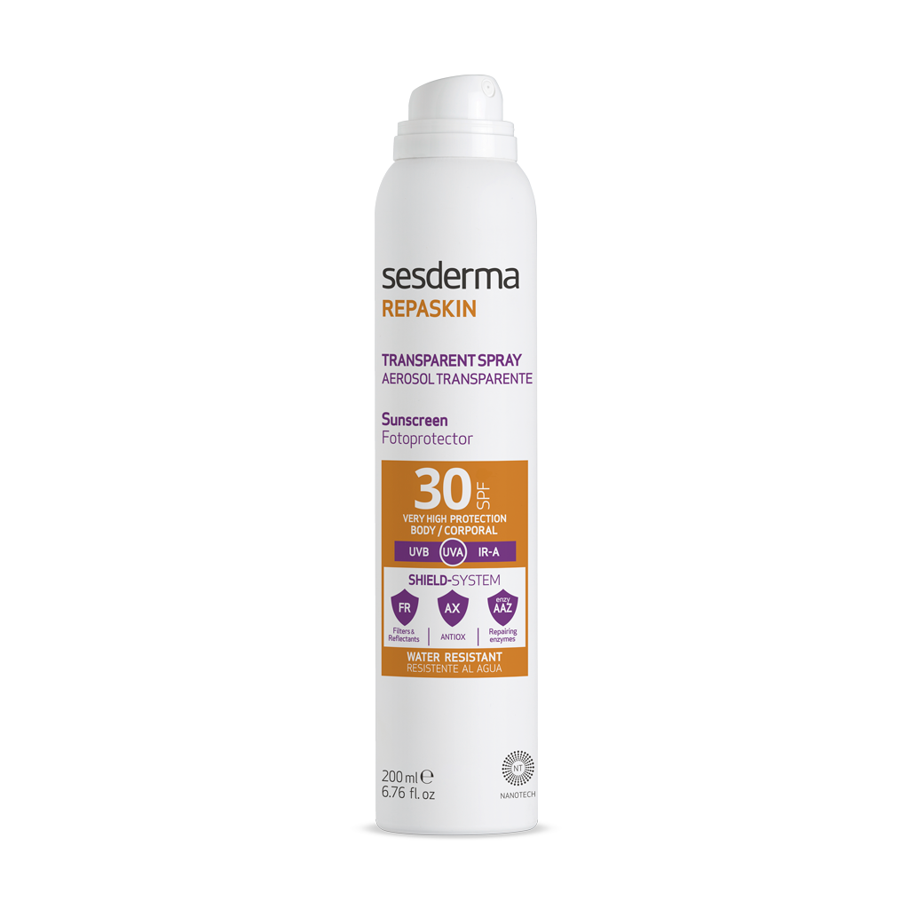 Sesderma Repaskin Aerossol Transparente FPS30 200mL