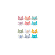 Suavinex Chupeta Base Redonda Fusion Anatómica em Silicone 4-18m X2