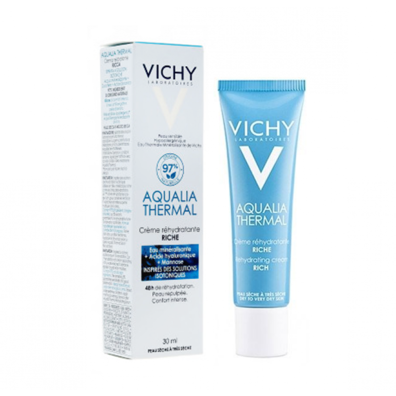 Vichy Aqualia Thermal Creme Rico Reidratante 30mL