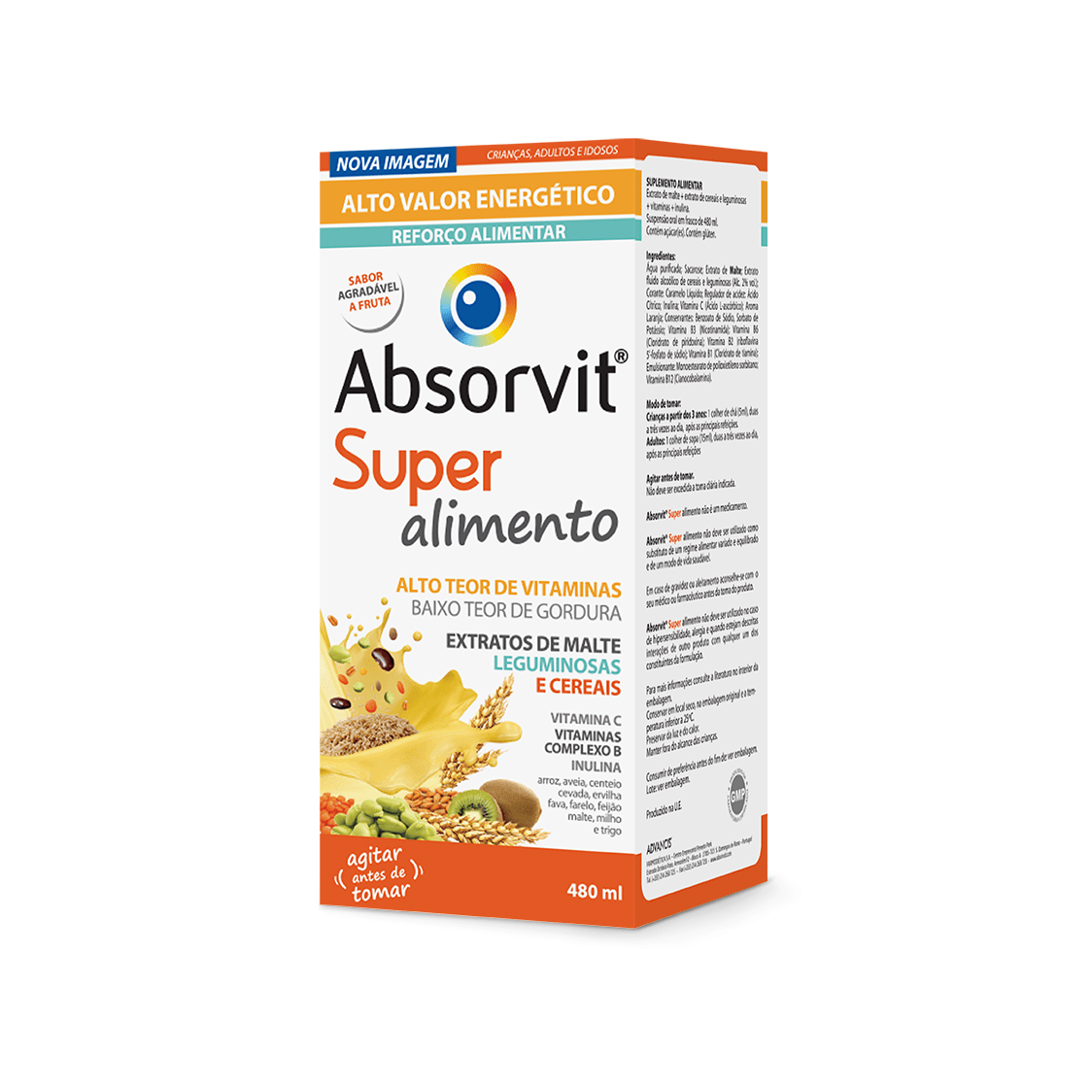 Absorvit Super Alimento em Suspensão 480mL