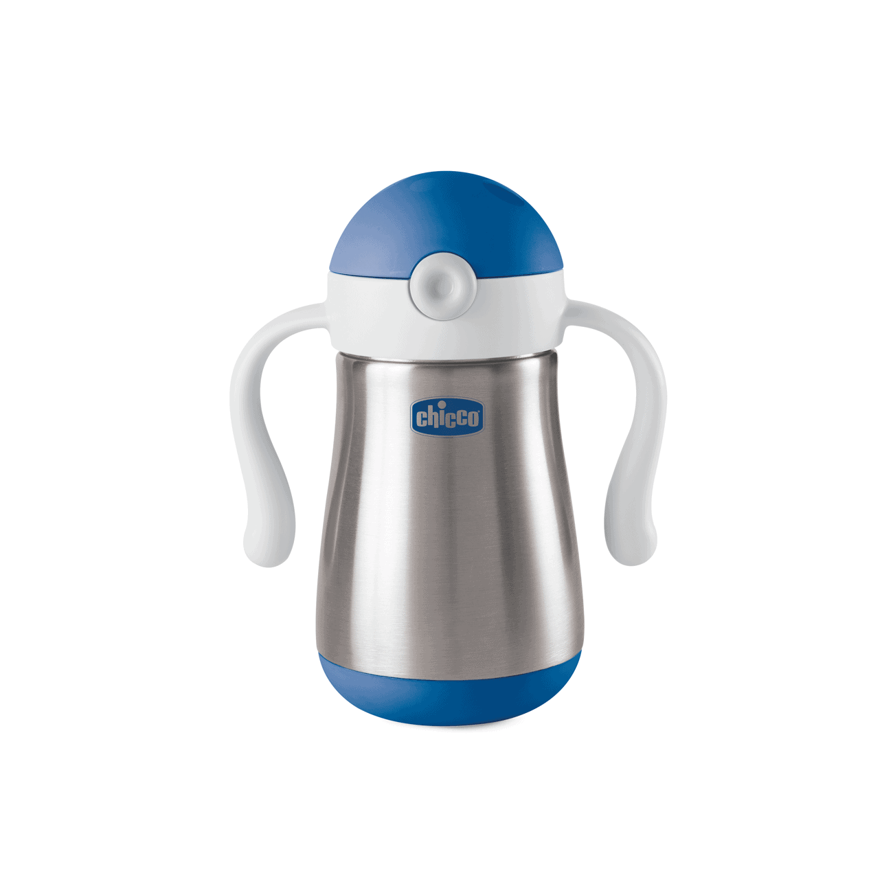 Chicco Copo Inox com Pegas Azul