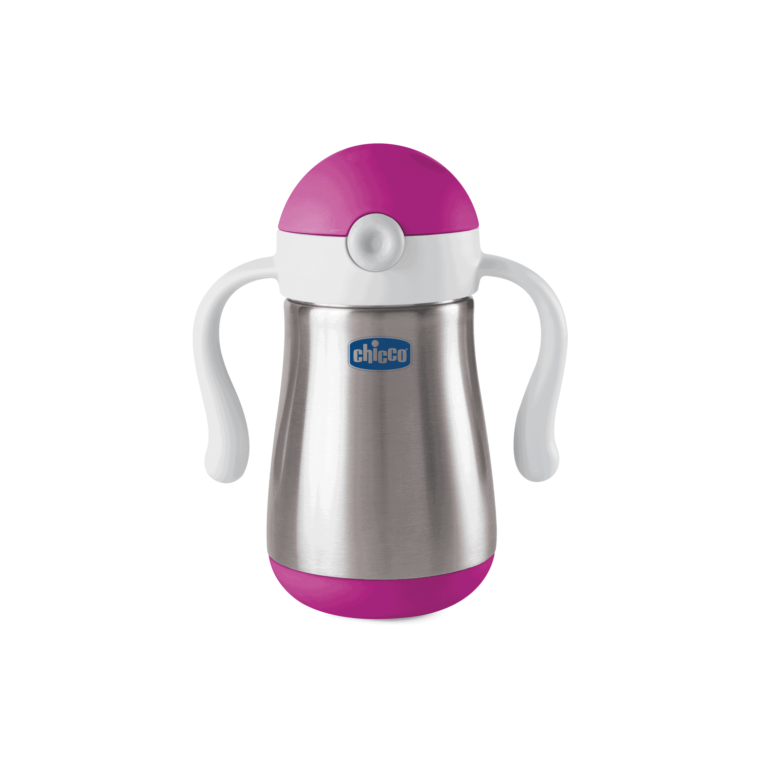 Chicco Copo Inox com Pegas Rosa