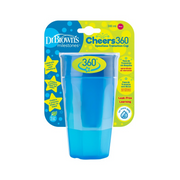 Dr. Browns Copo 360º sem Bocal Azul 300mL 9m+