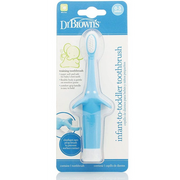 Dr. Brown's Escova de Dentes Elefante Azul 0-3a