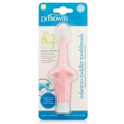 Dr. Brown's Escova de Dentes Elefante Rosa 0-3a