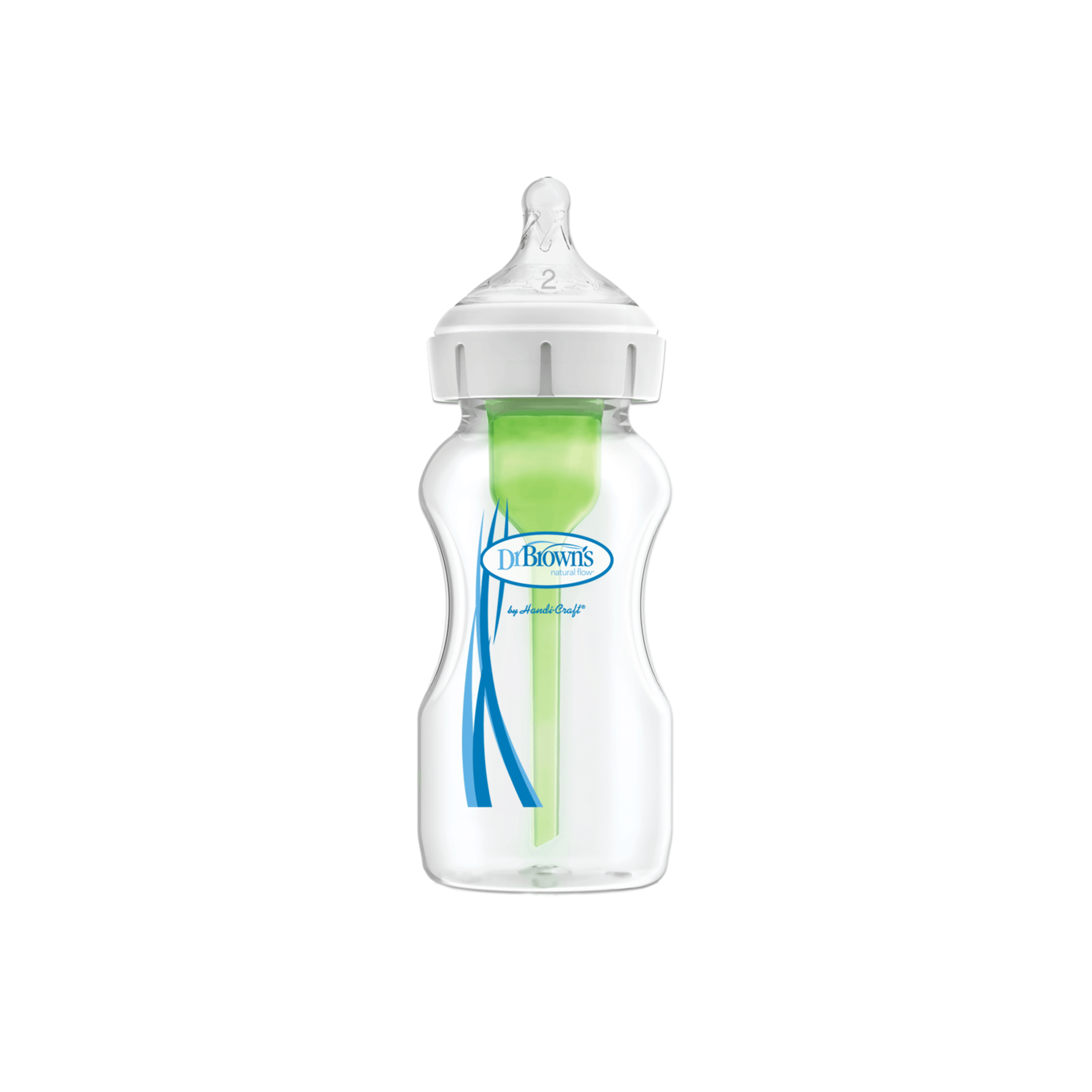Dr. Brown's Options Biberão Largo Verde 270mL (3m+)