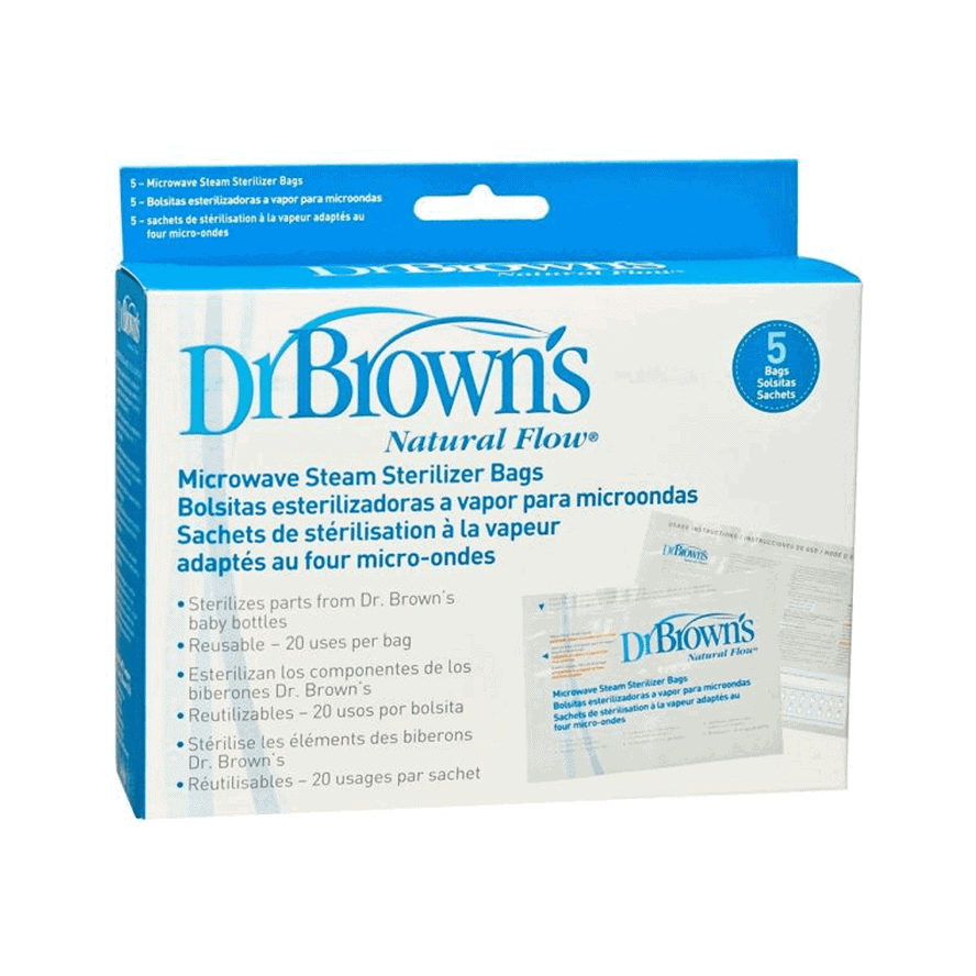 Dr. Brown's Saco Esterilização Microondas