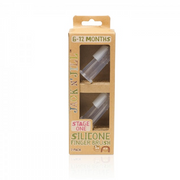 Jack N' Jill Pack Escova de Dentes Dedo 6-12m
