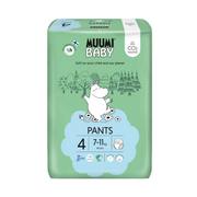 Muumi Walkers Fralda Cueca T4 (7-11kgs) 40 unidades