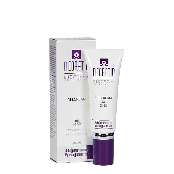 Neoretin Depigmenting Gel Cream SPF50 40 ml Tube