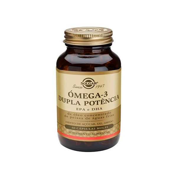 Solgar Ómega-3 Dupla Potência 60 cápsulas