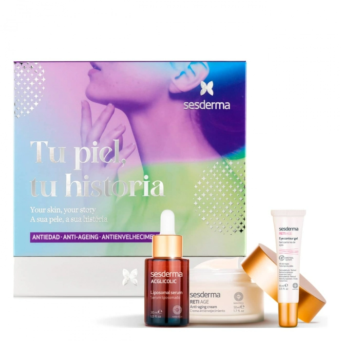 Sesderma Coffret Antienvelhecimento (Reti Age + Acglicolic)