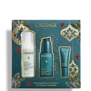 Caudalie Vinergetic C+ Coffret Sérum iluminador com efeito redensificante 30mL+ Creme contorno de olhos antifadiga 5mL + Vinoclean Espuma de limpeza 50mL