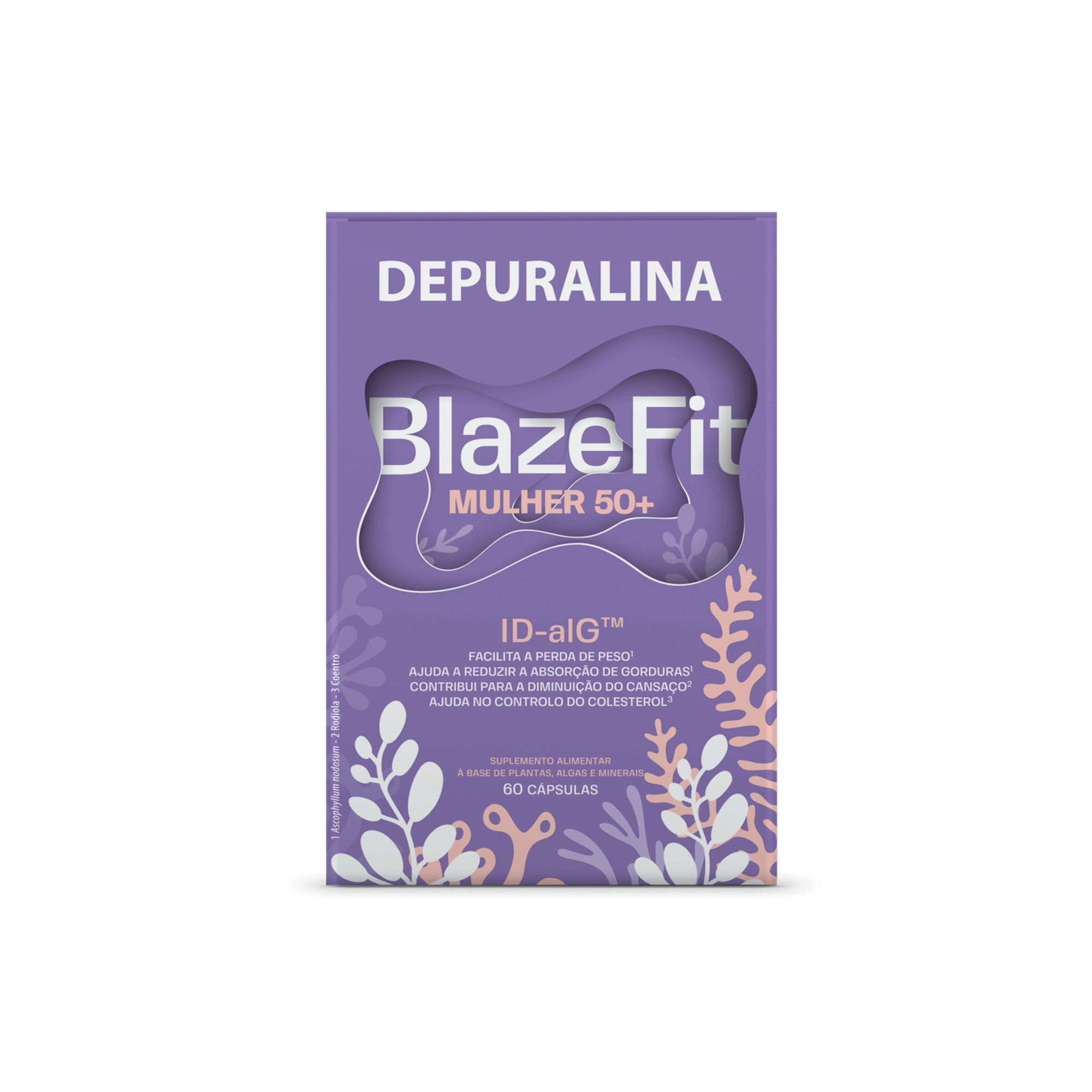 Depuralina BlazeFit Mulher 50+ 60 Cápsulas