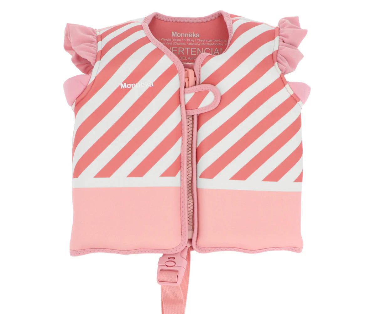 Monneka Colete Flutuador Stripes Bloom 1-2a 98462