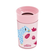 Dr. Brown's Copo 360º sem Bocal Rosa 300mL 9m+