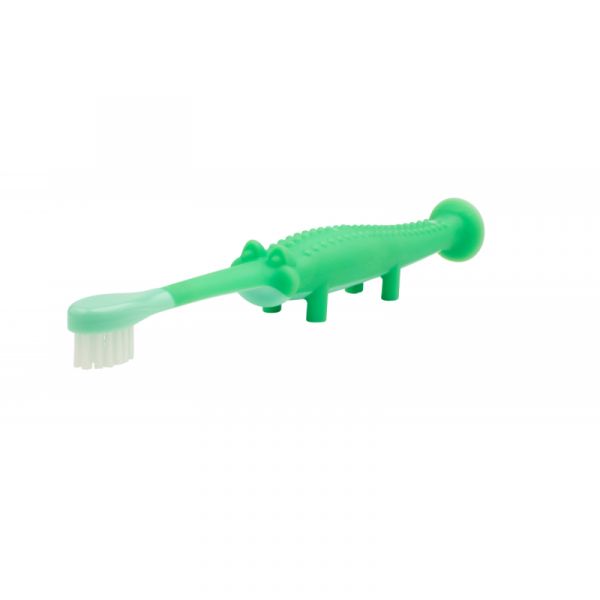 Dr. Brown's Escova de Dentes Crocodilo 1-4a