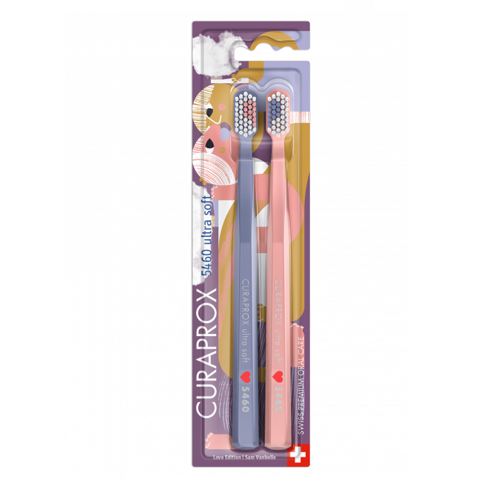 Curaprox CS5460 Escova de Dentes Love X2