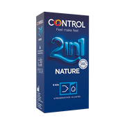 Control Preservativo Kit 2in1 Nature x6 & Gel Lubrificante Nature x6