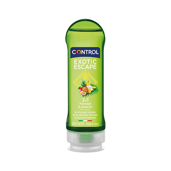 Control Gel Massagem 2 em 1 Exotic Escape 200mL