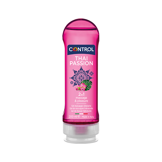 Control Gel Massagem 2 em 1 Thai Passion 200mL