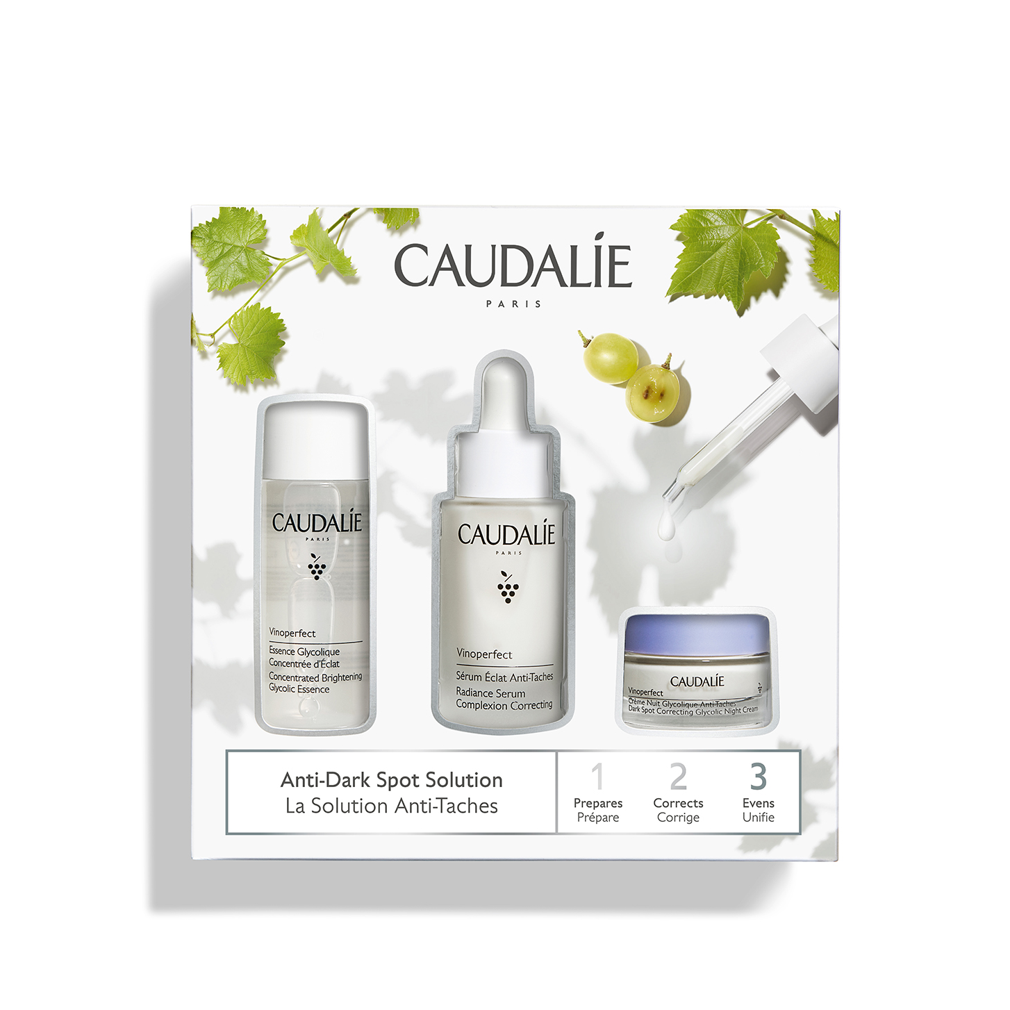 Caudalie Coffret Vinoperfect Cadeau Free Gift 1.2.3