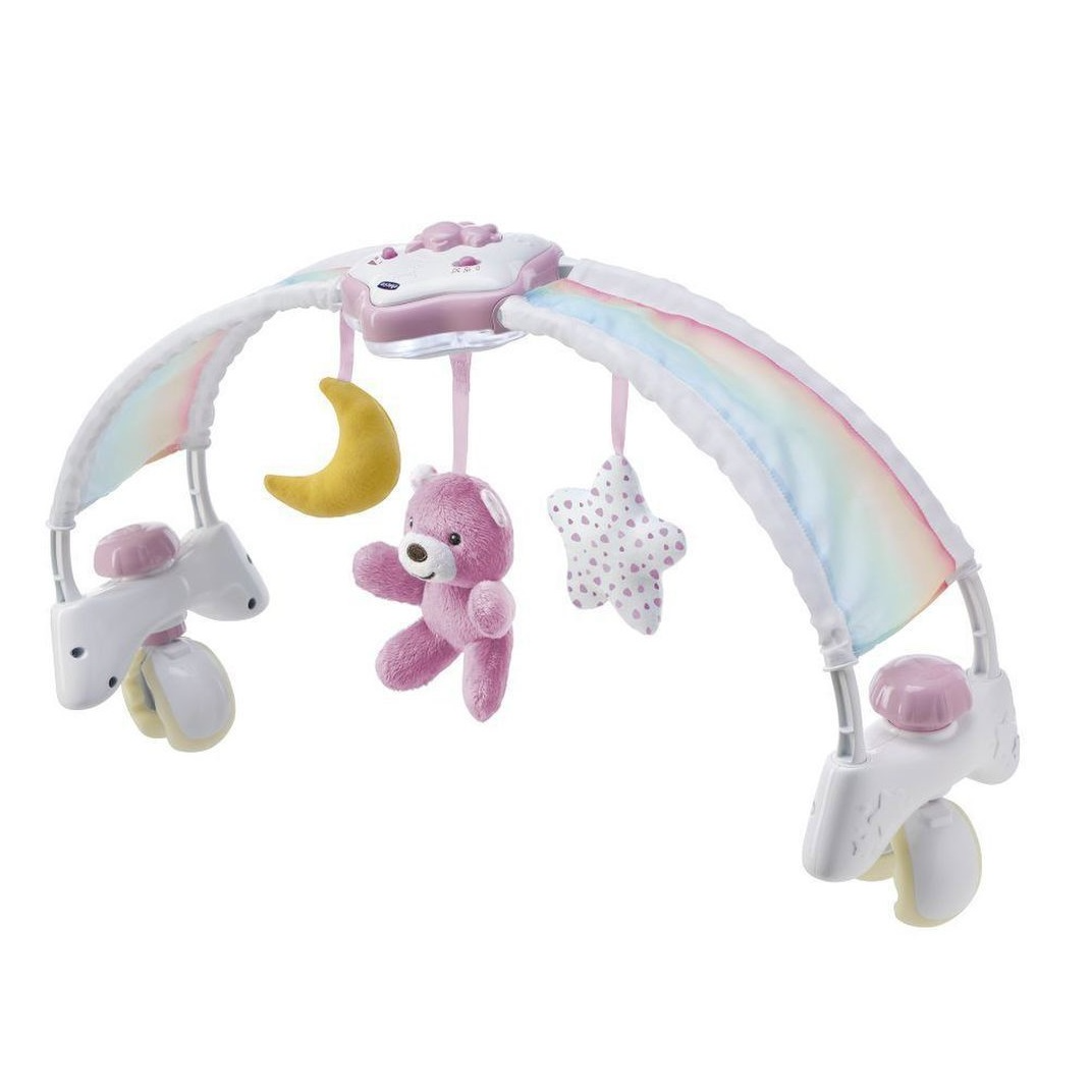 Chicco Brinquedo Arco Cama Rainbow Sky Rosa 0m+