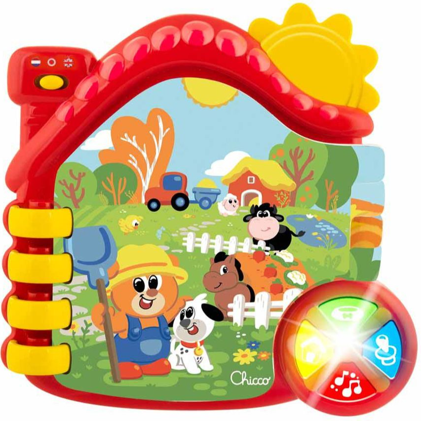 Chicco Brinquedo Livro Quinta Bilingue 3-36m