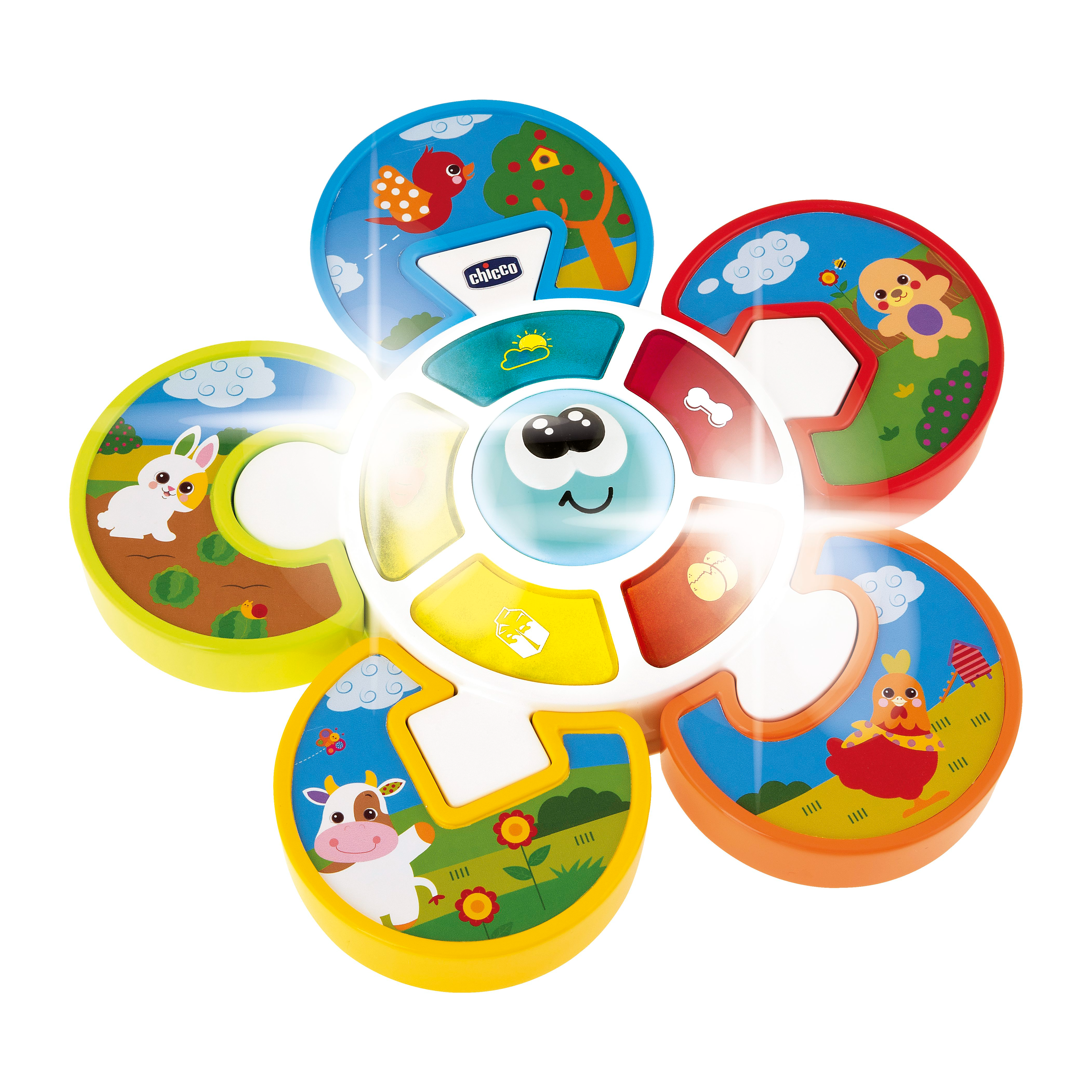 Chicco Brinquedo Puzzle Adivinha Animal 6-18m