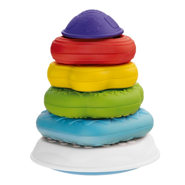 Chicco Brinquedo Torre dos Anéis 2 em 1 Smart2Play 6-36m