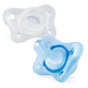 Chicco Chupeta Mini Soft Sil 0-2M Boy X2
