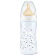 Nuk Biberão First Choice+ com Indicador de Temperatura Tetina Látex L (6-18m) 300mL