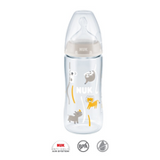 Nuk Biberão First Choice+ com Indicador de Temperatura Tetina Silicone M (0-6m) 300mL