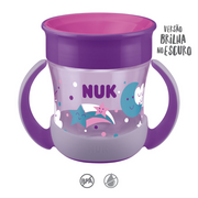 Nuk Mini Magic Cup Brilha no Escuro 6M+ 160mL
