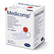 Medicomp Compressas 5x5cm TNT Esterilizadas 50 Unidades (25x2 Unidades)