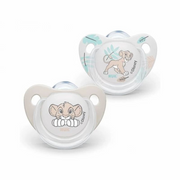 Nuk Chupeta  Disney Baby Rei Leão Silicone T1 (0-6m) x2