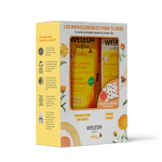 Weleda Baby Pack Imprescindíveis de Bebé com oferta de Luva de Banho