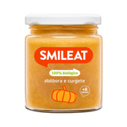 Smileat Bio Boião Abobora Curgete 6m 230g