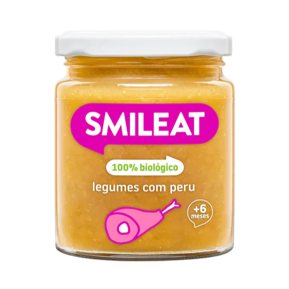 Smileat Bio Boião Peru Legumes +6m 230gr