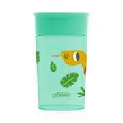 Dr. Brown's Copo 360º sem Bocal Verde 300mL 9m+