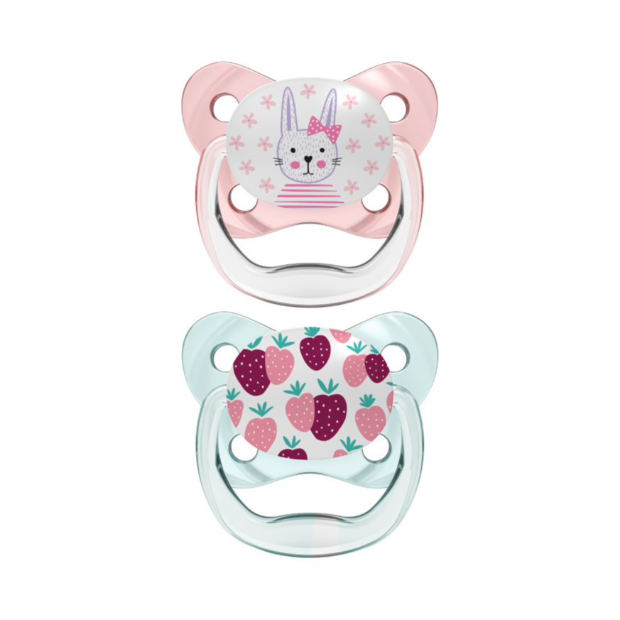 Dr. Brown's Chupeta Pack Prevent Borboleta 0-6m Rosa