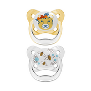 Dr. Brown's Chupeta Pack Prevent Borboleta 6-18m Amarelo