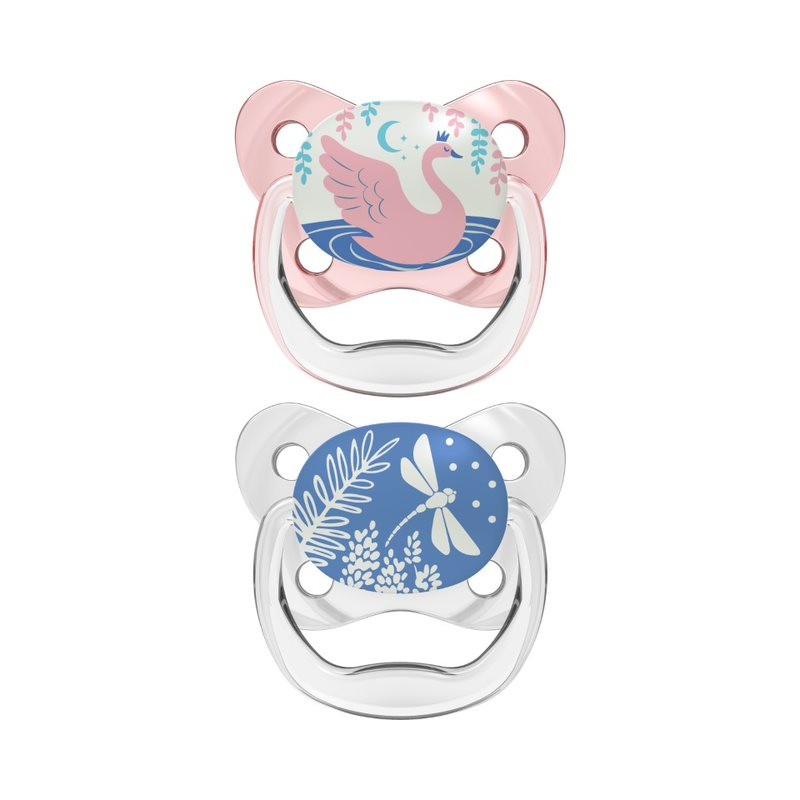 Dr. Brown's Chupeta Pack Prevent Noturna 0-6m Rosa