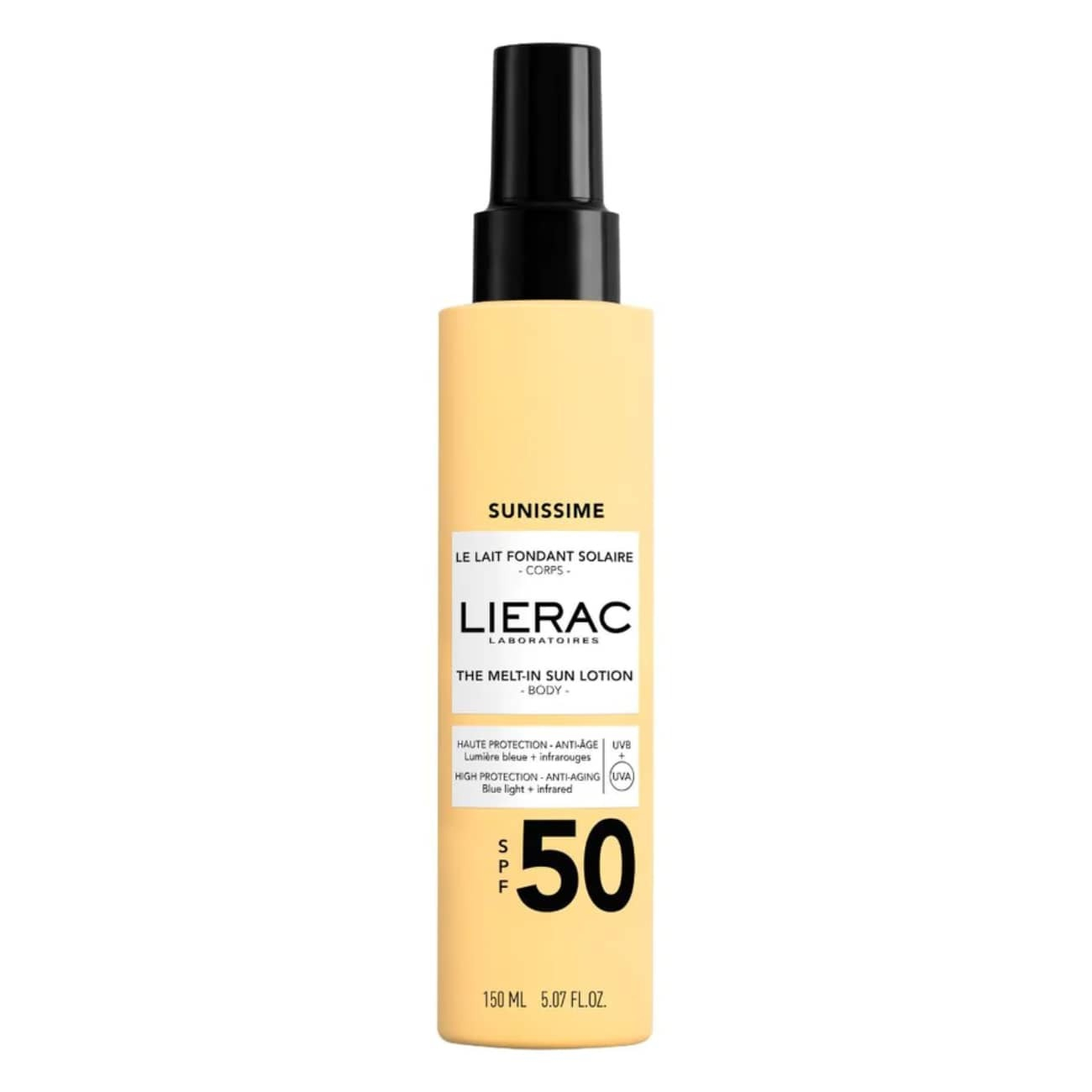Lierac Sunissime Leite Solar Hidratante Corpo SPF50 150mL
