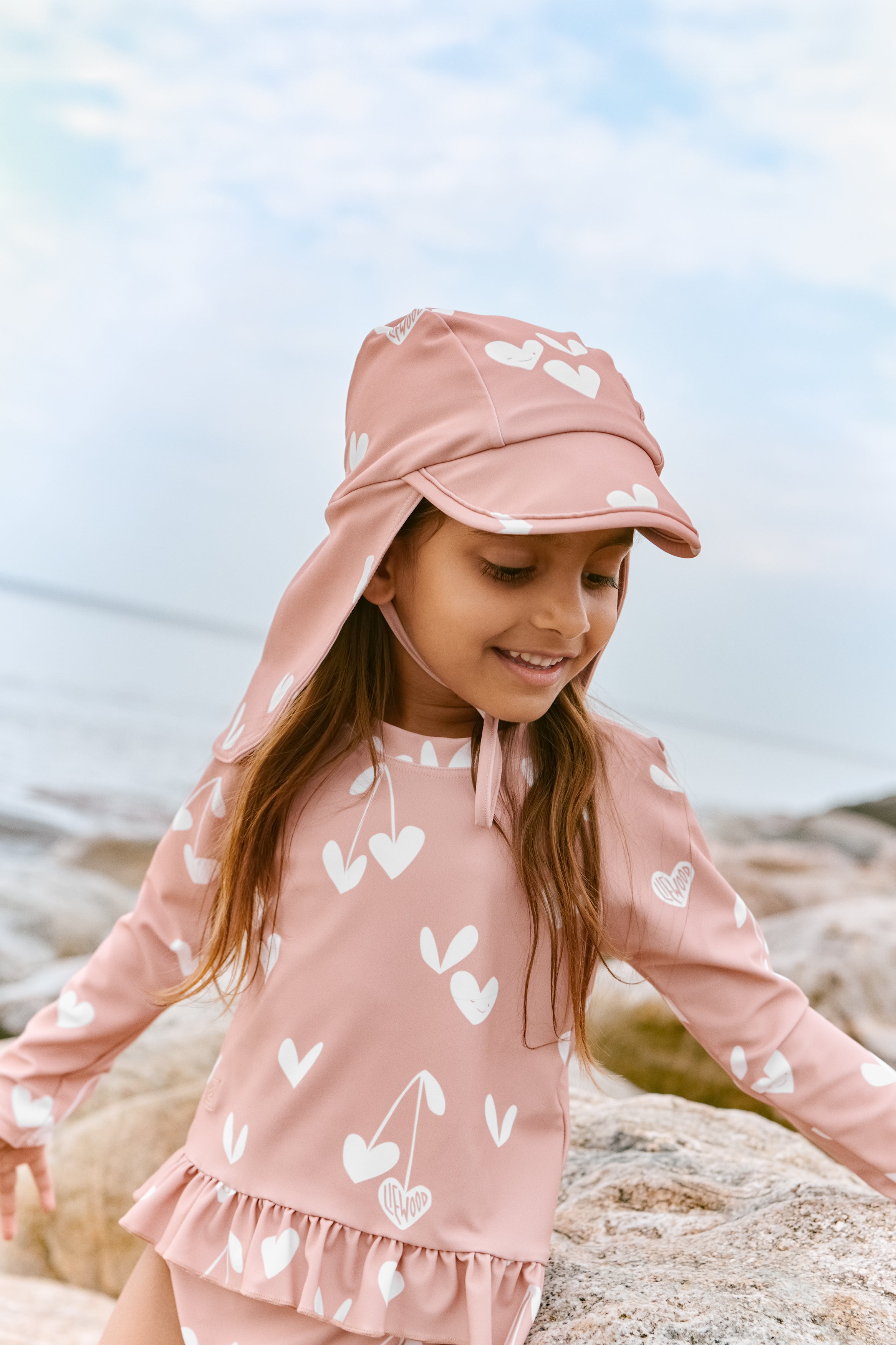 Liewood Cecilia Swim Hat Sweethearts/Pale Tu 9-12M