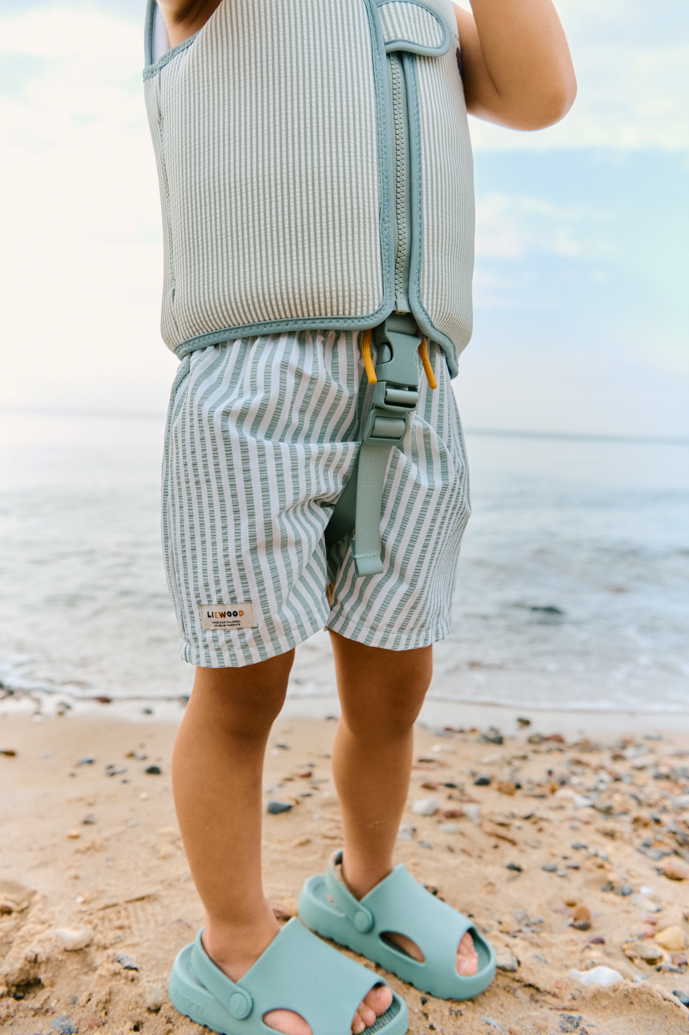 Liewood Duke Stripe Shorts Peppermint/Crisp T104