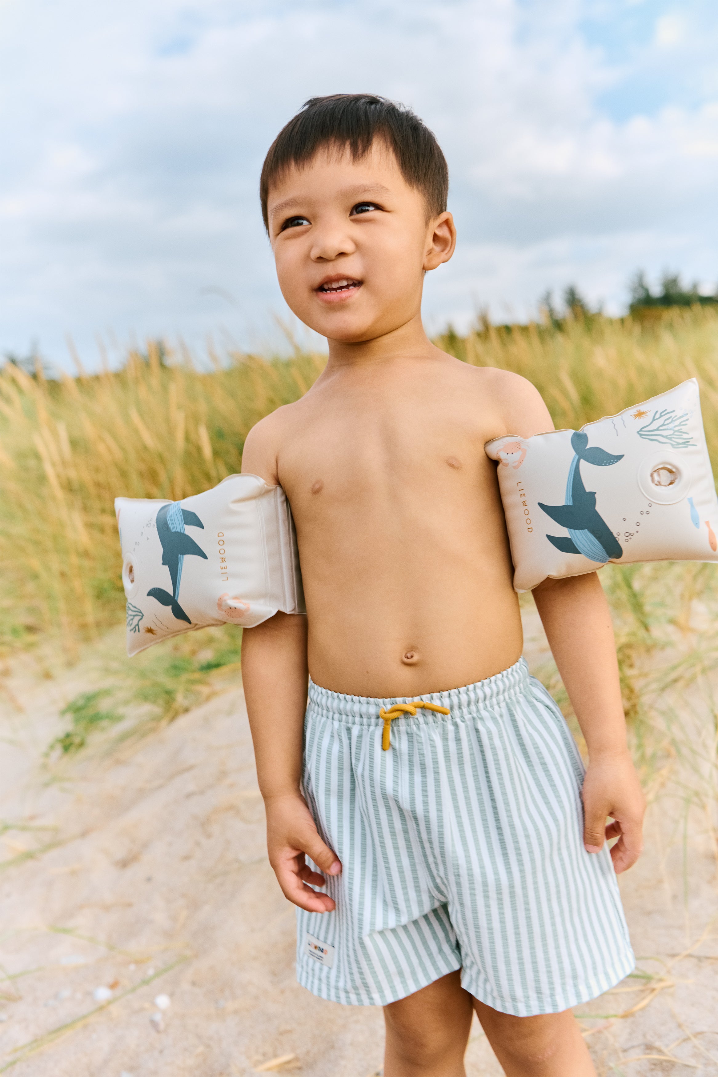 Liewood Duke Stripe Shorts Peppermint/Crisp T104