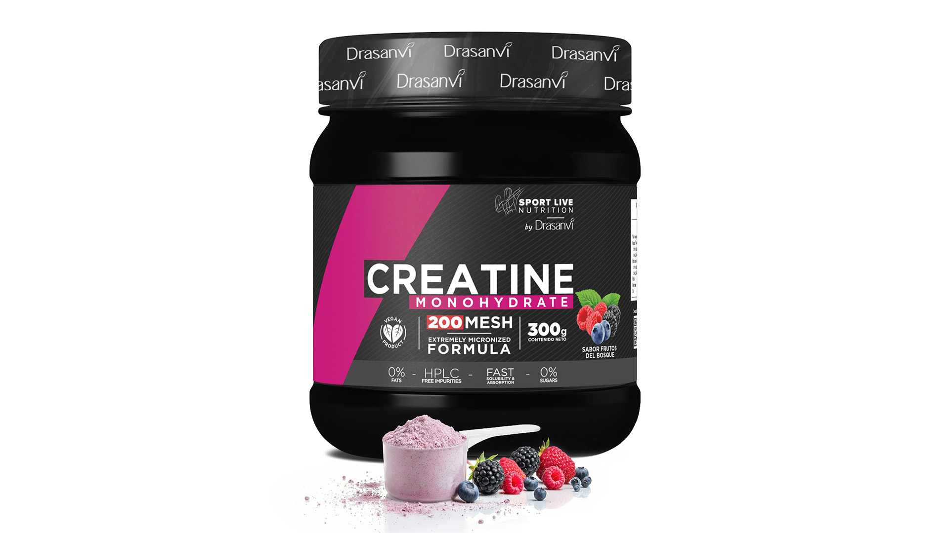 Drasanvi Creatina Frut. Bosque Monohidratada 300g